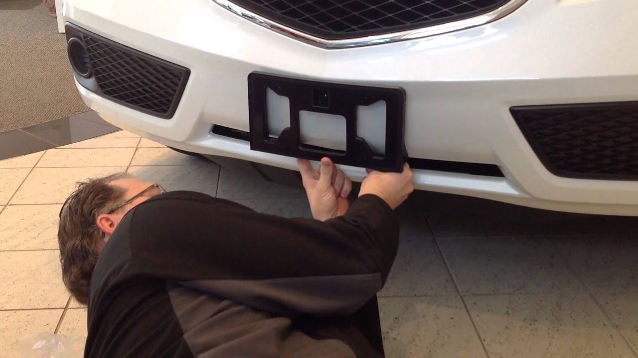 Honda Crv Front License Plate Installation heavenlybanana